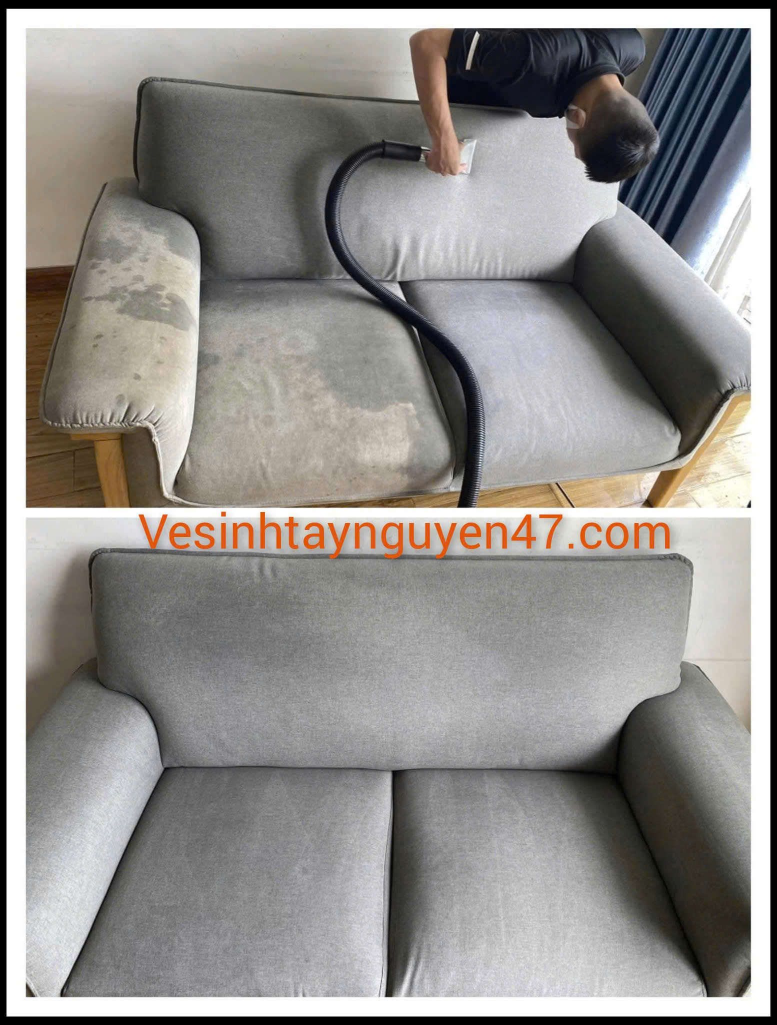 Dịch vụ giặt ghế tại Buôn Hồ Đắk Lắk