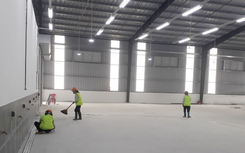Dịch vụ vệ sinh nhà xưởng tại BMT Đắk Lắk