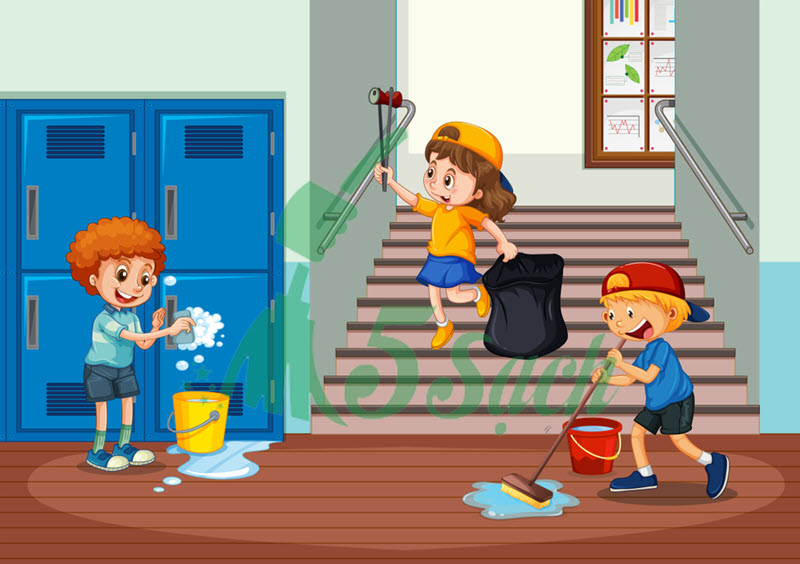 Dịch vụ vệ sinh trường học Đắk Lắk