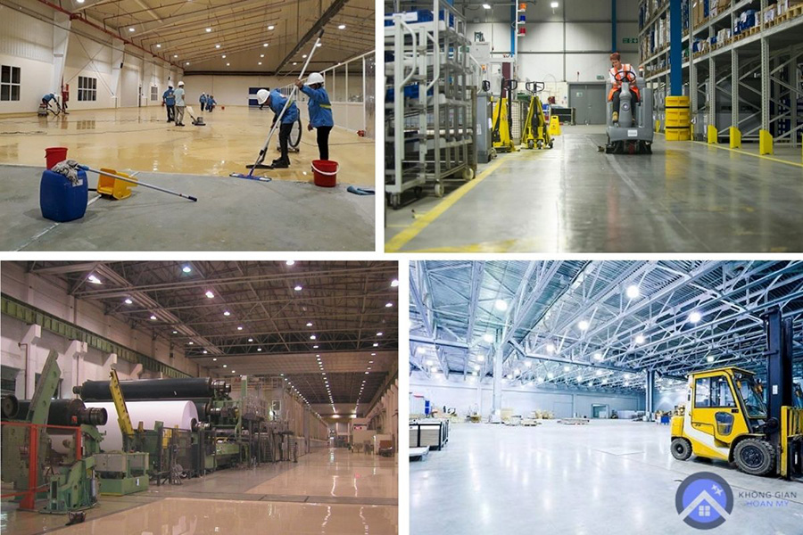 Dịch vụ vệ sinh nhà xưởng tại BMT Đắk Lắk