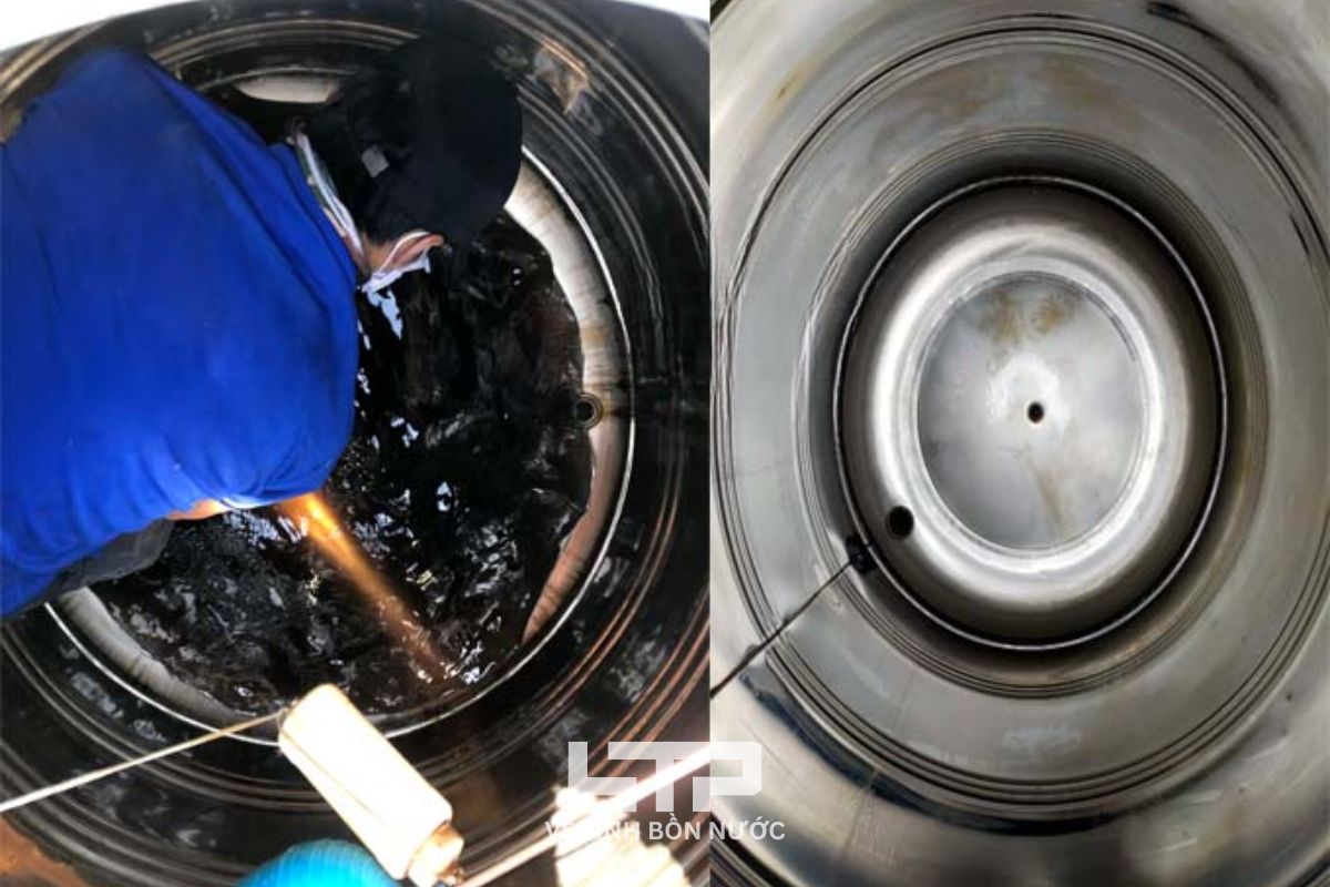 Dịch vụ vệ sinh bồn nước tại BMT